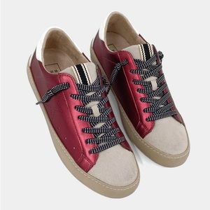 NWT red metallic Shu Shop sz 8